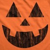 Mens Standard Jack Pumpkin T Shirt Funny Halloween Jack O Lantern Frightening Smile Tee For Guys - Crazy Dog Men's T Shirt - 2 of 4