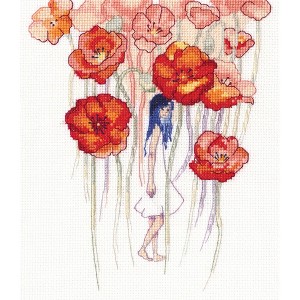 RTO Poppyhead M629 Counted Cross Stitch Kit : Target
