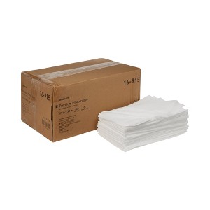McKesson Pillowcase Standard 21 x 30" Disposable White Nonwoven 16-915 100 Ct - 1 of 4