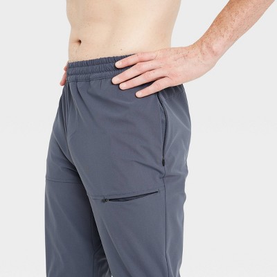 Men's Utility Tapered Jogger Pants - All in Motion Dark Gray XXL 1