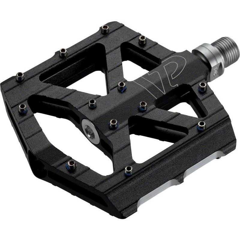 VP Components VP-001 All Purpose Pedals 9/16" Chromoly Axle Aluminum Body Black, 1 of 2
