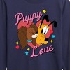 Boys' - Disney - Fifi And Pluto Puppy Love Long Sleeve Graphic T-Shirt - 2 of 4