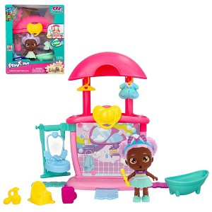 Cry Babies PlayTime Emma's Bathroom Mini Playset with 15 accessories and 3.5" Doll For kids 4 and up - 1 of 4