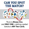 MasterPieces Officially Licensed NCAA Kansas Jayhawks Spot It Game for Kids and Adults - 4 of 4