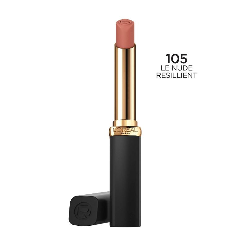 L'Oreal Paris Colour Riche Voluminous Matte Lipstick - 0.06oz, 2 of 8