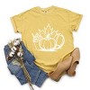 Simply Sage Market Fall Collage Garment Dyed Tee - 3 of 4