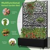 Lirago Iron Arch Mobile Planter Box (1-Piece)-Raised Garden Bed Elevated Planter with Trellis Privacy Screen 38 Gallon Capacity - 3 of 4