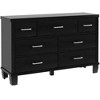 Dresser for Bedroom with 7 Drawers, Chest of Drawers Closet with Metal Handle, Wooden Dresser for Bedroom - 3 of 4