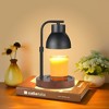 FAAYFIAN Adjustable Candle Warmer Lamp with Timer,Wood Base Metal Shade,Birthday Gifts for Women Mom - 2 of 4