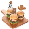 Big Dot of Happiness My First Rodeo - Dessert Cupcake Toppers - Little Cowboy 1st Birthday Party Clear Treat Picks - Set of 24 - 3 of 4