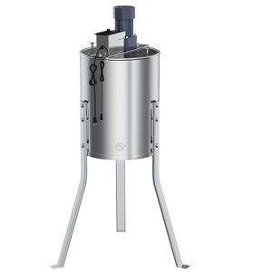 Electric Honey Extractor,  Frame Stainless Steel Honey Spinner with 140W Adjustable-Speed Motor, Beekeeping Equipment for Efficient Honey with Lid - 1 of 4