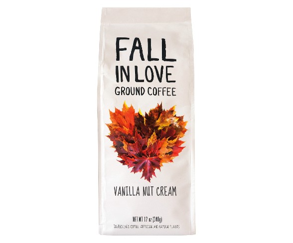 Paramount Coffee Fall in Love Vanilla Nut Cream Medium Roast Ground Coffee 12 oz