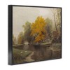 Stupell Industries Vintage Fall By The River Framed Giclee Art - 2 of 4