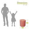 Majestic Home Goods,Pouf Links - 2 of 4