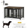 FURNIinspire Pet Crates And Houses Pet Dog Cage Furniture Style Dog Crate With Openable Top, Indoor Puppy Crate, Multicolored, 19.8"*35.5"*22" - 3 of 4