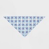 Blue Floral Dog and Cat Bandana - Boots & Barkley™ One Size Fits Most - 3 of 3