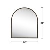 PexFix Vintage Arched Iron Framed Decorative Wall Mirror Set of 2 - image 4 of 4