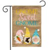 Briarwood Lane Garden Flag 12x18 For Outdoor Gnome Sweet Gnome Easter Burlap For Easter Garden Flag Flags For Outside - 2 of 4