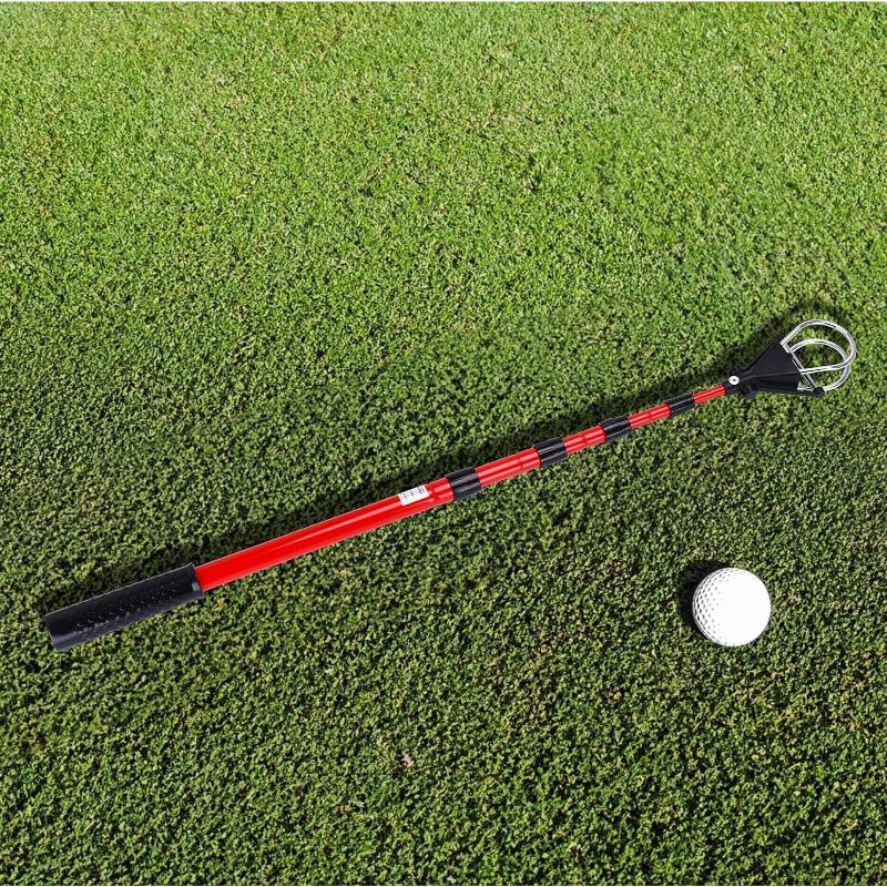 Effekt Manufaktur 23'' L Premium Telescopic Golf Ball Retriever - Red, 2 of 4