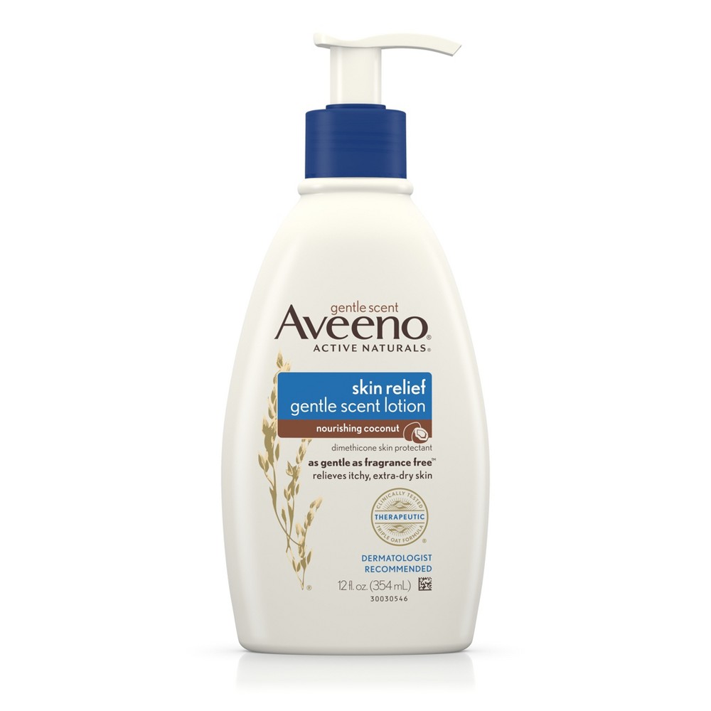 UPC 381371163274 product image for Aveeno Skin Relief Moisturizing Lotion with Coconut Scent- 12 fl oz | upcitemdb.com