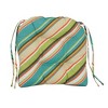 Blazing Needles, 16-inch Spun Polyester Outdoor U-shaped Tufted Chair Cushions (Set of 2) - 2 of 2