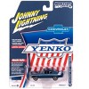 1970 Chevrolet Nova Yenko Deuce Fathom Blue Metallic with White Stripes 1/64 Diecast Model Car by Johnny Lightning - 4 of 4