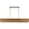 Progress Lighting Lusail 8-Light Chandelier, Steel, Softgold, No Shade: Luxurious, rustic, and modernist, perfect for dining rooms and kitchens. - 2 of 3