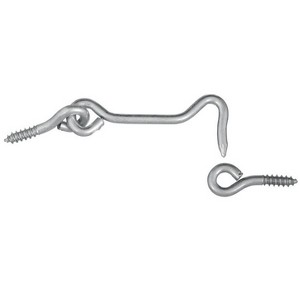 National Hardware Zinc-Plated Silver Steel 2-1/2 in. L Hook and Eye 2 pk - 1 of 1