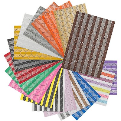 Bright Creations 6936 Pieces Self Adhesive Photo Corners for Scrapbooking, 68 Sheets, 17 Colors
