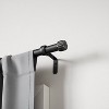 Umbra Cleo 1" Rod 36"x66" Matte Black - 2 of 4
