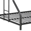 Full Over Twin Over Full Metal Bunk Bed with Ladder and Guardrails - 4 of 4