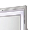 Royal Hampton Dresser Mirror with LED Lights, 47 Inch White Solid Wood Frame - 4 of 4