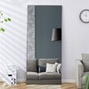 FONTOI Floor Standing Mirror with Stand, Wall Mounted Hanging Mirror, Makeup Mirror, Dressing Mirror for Bedroom, Cloakroom, Gray, 1"*31.4"*71" - 2 of 4