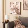 Coffee Cake - 24" X 24" - Brown/Cream - Linen Canvas/Polstyrene/MDF - Framed Wall Art - WLA3018 - Safavieh - 2 of 4