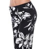 Women's Flower Printed Palazzo Pants - White Mark - 2 of 3
