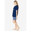 Dreams & Co. Knit Pj Short Set - 4 of 4