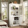 Famapy Modular Kitchen Pantry Cabinet with Light & Glass Doors - 3 of 4