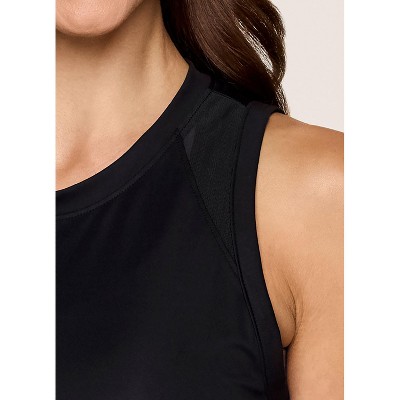 RBX Active Women's Breathable Quick Drying Regular Length Everyday Workout Tank Top with Mesh Insets - image 4