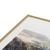 Bree Madden Big Sur 13"x19" Gold Metal Framed Art Print - Deny Designs - 3 of 4
