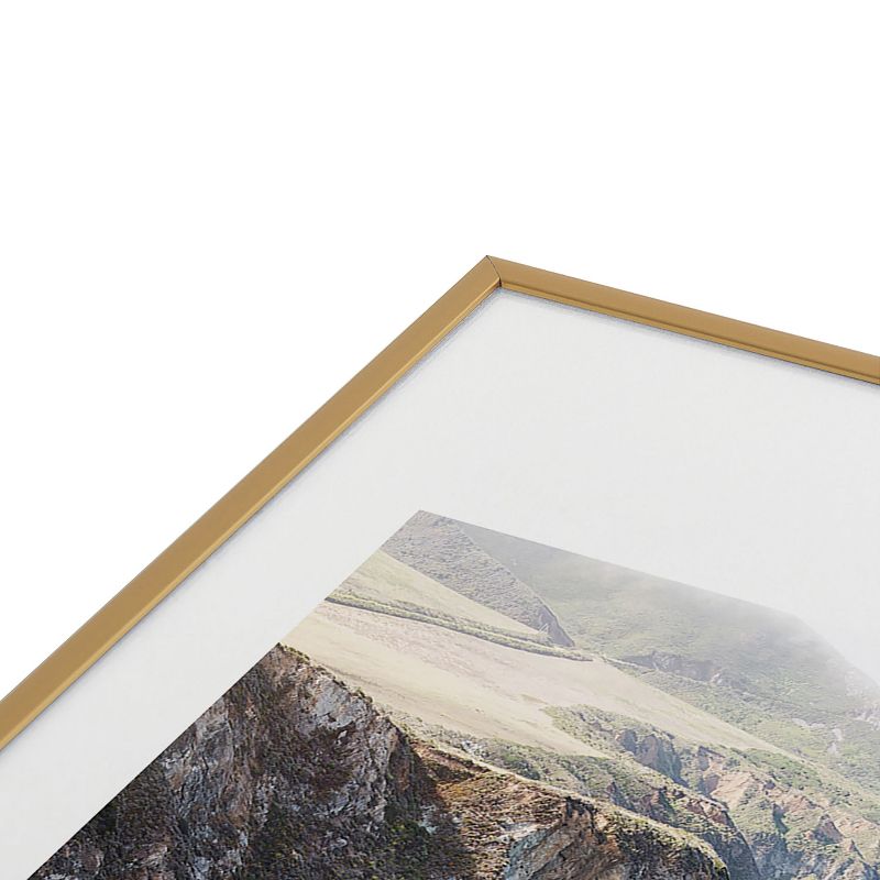 Bree Madden Big Sur 13"x19" Gold Metal Framed Art Print - Deny Designs, 3 of 5