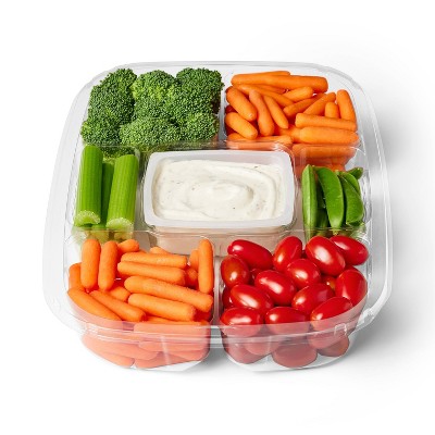 Vegetable Tray with Ranch Dip - 40oz - Good & Gather™