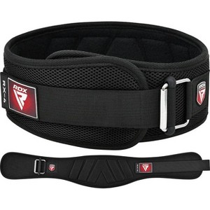 RDX Sports Weightlifting Belt RX4 - Premium Support for Powerlifting, Bodybuilding, and CrossFit Training - 1 of 4