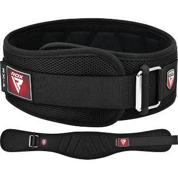 RDX Sports Weightlifting Belt RX4 - Premium Support for Powerlifting, Bodybuilding, and CrossFit Training