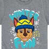 Boys' - Paw Patrol - Chase Winter Fun Short Sleeve Graphic T-Shirt - 2 of 4