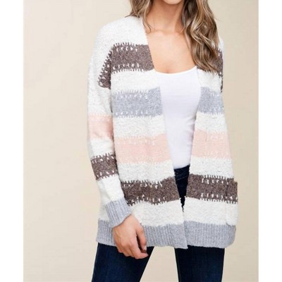 Women's Jillian Open Front Sweater Cardigan - STACCATO