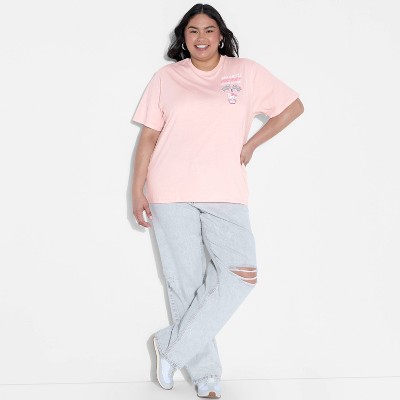 Women's Hello Kitty Tokyo Speed Short Sleeve Graphic T-Shirt - Pink