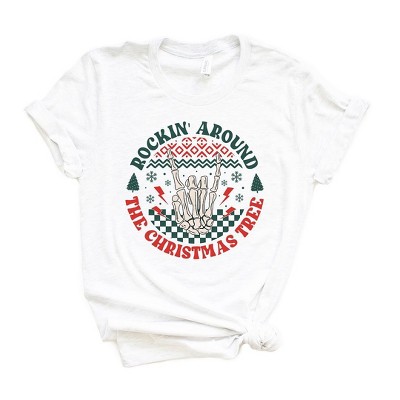 Simply Sage Market Women's Rockin' Around Hand Short Sleeve Graphic Tee