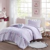 Mi Zone Full/Queen Jamie Tassel Comforter Set with Heart Shaped Throw Pillow Lavender - 2 of 4