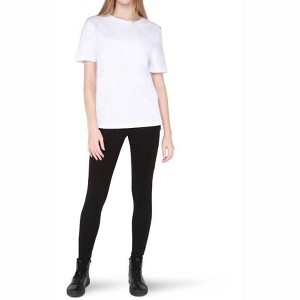 Women's Zip Front Legging - BLACK TAPE - 1 of 4