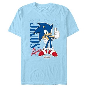 Men's Sonic the Hedgehog Thumbs Up T-Shirt - 1 of 4